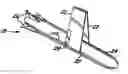 Fig. 01 - Structural mechanism for unlocking and engaging a controllable surface on a hinged platform (wing)