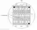 Fig. 01 - Interposer pattern with pad chain
