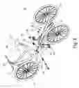 Fig. 03 - Pivotable device for bicycles or tricycles