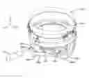 Fig. 01 - Assembly for retaining an airbag module to a steering wheel