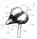 Fig. 01 - Anatomically supportive bicycle seat
