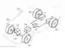 Fig. 01 - Electromechanical driving and braking module for a wheeled vehicle and a wheeled vehicle equipped with such an electromechanical module