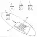 Fig. 01 - Networked RF tag for tracking baggage