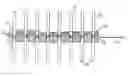 Fig. 01 - Optical antenna array for harmonic generation, mixing and signal amplification