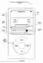 Fig. 16 - Text entry interface for a portable communication device