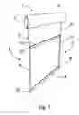 Fig. 02 - Front projection screen assembly
