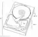 Fig. 01 - External cover for controlling the temperature of an internal thermal zone of a hard disk drive