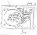 Fig. 01 - Recording disk drive capable of suppressing vibration of flexible printed circuit board