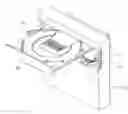 Fig. 01 - COMPUTER BEZEL HAVING PIVOTABLE DRIVE COVER