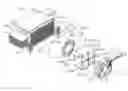 Fig. 01 - Heat dissipation device having a ventilating duct
