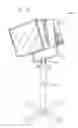 Fig. 11 - Soft projected lighting device using multiple par lamps