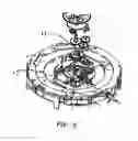 Fig. 07 - Timepiece with AM/PM indicating