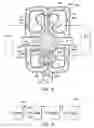 Fig. 06 - Fluid transfer controllers having a rotor assembly with multiple sets of rotor blades arranged in proximity and about the same hub component and further having barrier components configured to form passages for routing fluid through the multiple sets of rotor blades