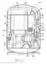 Fig. 10 - RECIPROCATING PISTON COMPRESSOR HAVING IMPROVED NOISE ATTENUATION