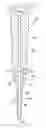 Fig. 01 - Injection core assembly for injection molding machine tooling