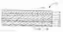 Fig. 01 - Multi-layer dry paint decorative laminate having discoloration prevention barrier
