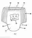 Fig. 02 - Diaper including ink-printed substrate web
