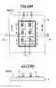 Fig. 25 - Method of fabricating a semiconductor integrated circuit that includes patterning a semiconductor substrate with a first photomask that uses metal for blocking light and patterning the same substrate with a second photomask that uses organic resin for blocking light