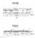 Fig. 40 - Method of fabricating a semiconductor integrated circuit that includes patterning a semiconductor substrate with a first photomask that uses metal for blocking light and patterning the same substrate with a second photomask that uses organic resin for blocking light