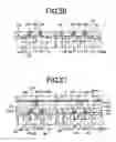 Fig. 44 - Method of fabricating a semiconductor integrated circuit that includes patterning a semiconductor substrate with a first photomask that uses metal for blocking light and patterning the same substrate with a second photomask that uses organic resin for blocking light