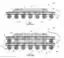 Fig. 02 - Semiconductor multi-package module having package stacked over ball grid array package and having wire bond interconnect between stacked packages
