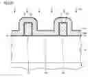 Fig. 19 - Semiconductor device having a split gate structure with a recessed top face electrode