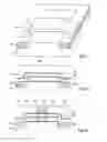 Fig. 03 - Method for forming under a thin layer of a first material portions of another material and/or empty areas