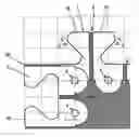 Fig. 01 - System for the mechanical and electrical connection of printed circuits