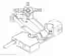 Fig. 01 - Integrated power center and mount for flat screen video displays and projectors