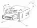 Fig. 01 - Electrical connector having flexible mating portion