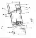 Fig. 17 - Harsh environment connector including end cap and latching features and associated methods
