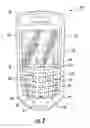 Fig. 03 - Mobile wireless communications device with reduced interfering energy from the keyboard