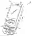 Fig. 01 - Mobile communication terminal having two keypads