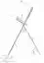 Fig. 01 - PORTABLE GOLF CLUB SUPPORT SYSTEM
