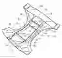 Fig. 01 - Diaper with baffle overflow protection