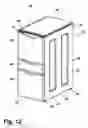 Fig. 15 - Sink station with cover