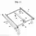 Fig. 12 - T-shaped side rail for bed frame