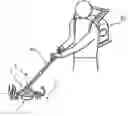 Fig. 01 - Anti-wrapping trimmer with idle mow ball