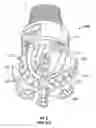 Fig. 03 - DRILL BIT WITH CUTTER POCKETS FORMED BY PLUNGE EDM
