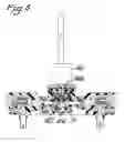 Fig. 04 - Above deck modular faucet assembly