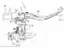 Fig. 01 - Lever device for operating a hydraulic actuator