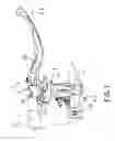 Fig. 02 - Lever device for operating a hydraulic actuator
