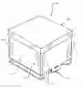 Fig. 01 - Bulk shipping box assembly with detachable pallet