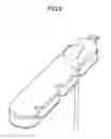 Fig. 10 - Supporting device for exhibiting a golf club
