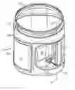 Fig. 01 - Plastic container with separately formed handle