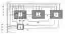 Fig. 01 - Portable electronic apparatus comprising in the same microchip a digital processor with cryptography means a large capacity flash memory and a digital signal processor