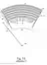Fig. 02 - Refiner stator plate having an outer row of teeth slanted to deflect pulp and method for pulp deflection during refining