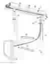 Fig. 01 - Cable management system for a movable display device
