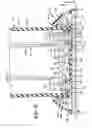 Fig. 09 - Bracket for mounting and vertically leveling a post on a surface