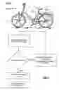 Fig. 02 - Bicycle provided with an on-board control system and automatic rental system comprising said bicycles